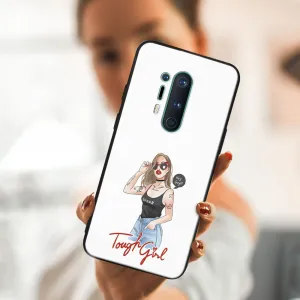 MY ART Ochranný obal OnePlus 8 Pro -TOUGH GIRL (131)
