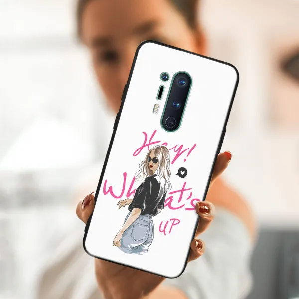 MY ART Ochranný obal OnePlus 8 Pro -WHATSUP (132)
