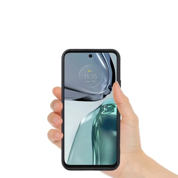 Silikónový obal pre Motorola Moto G62 5G čierny