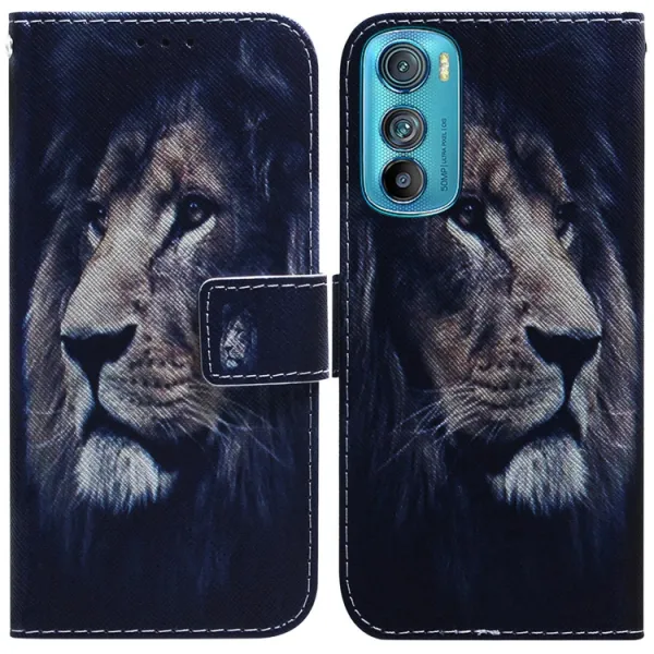 ART Peňaženkový kryt Motorola Edge 30 LION