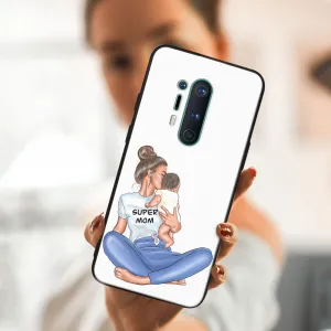 MY ART Ochranný obal OnePlus 8 Pro-SUPERMOM (112)