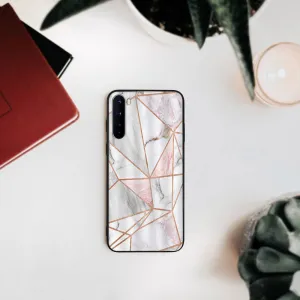 MY ART Ochranný obal OnePlus Nord -PINK MARBLE (143)