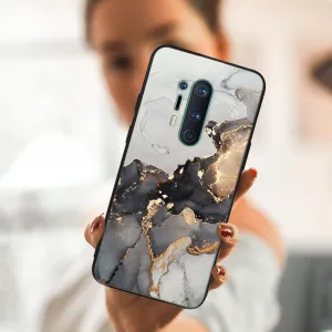 MY ART Ochranný obal OnePlus 8 Pro -GREY MARBLE (140)