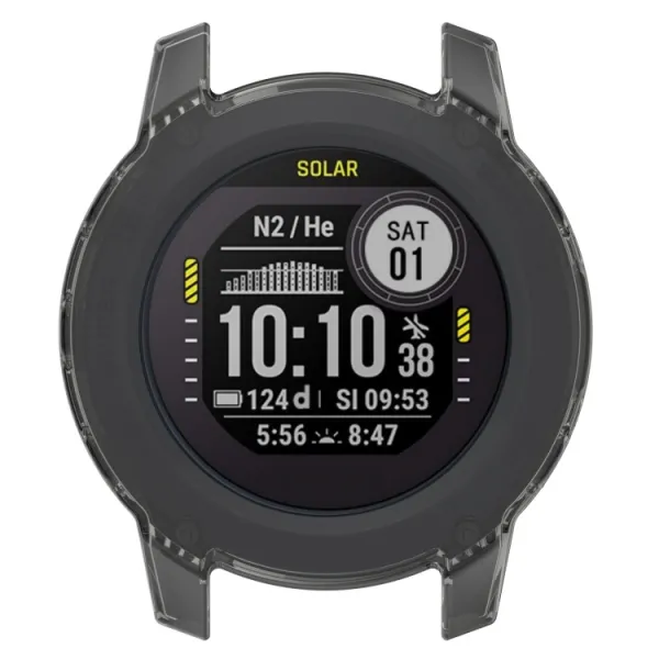 TPU Ochranný obal Garmin Descent G1 čierný
