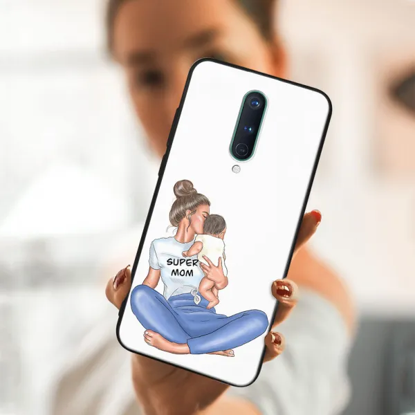 MY ART Ochranný obal OnePlus 8 -SUPERMOM (112)