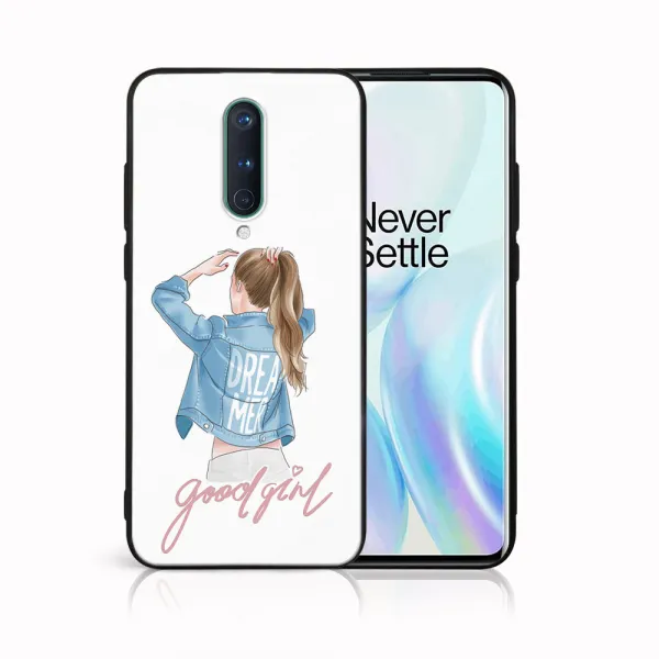 MY ART Ochranný obal OnePlus 8 -GOOD GIRL (130)