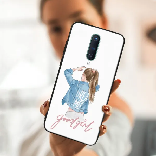 MY ART Ochranný obal OnePlus 8 -GOOD GIRL (130)