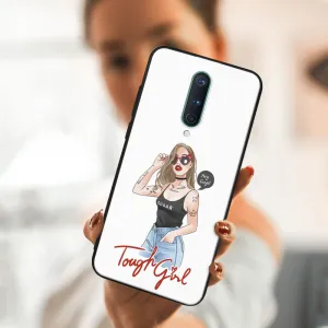 MY ART Ochranný obal OnePlus 8 -TOUGH GIRL (131)