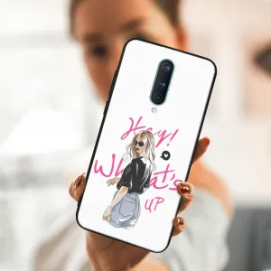 MY ART Ochranný obal OnePlus 8 -WHATSUP (132)