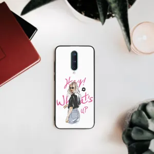 MY ART Ochranný obal OnePlus 8 -WHATSUP (132)