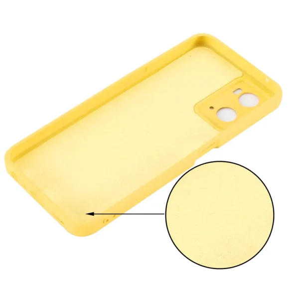 RUBBER Ochranný kryt pre Oppo A96 žltý