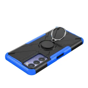 HOLD Odolný kryt s držiakom Tecno Camon 18 modrý