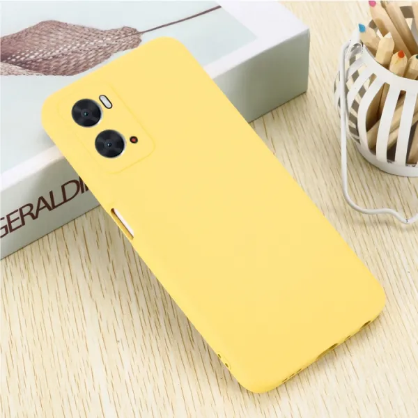 RUBBER Ochranný kryt pre Oppo A96 žltý