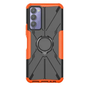 HOLD Odolný kryt s držiakom Tecno Camon 18 oranžový