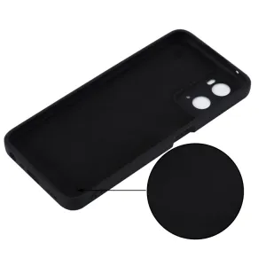 RUBBER Ochranný kryt pre Oppo A96 čierny