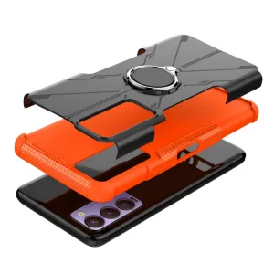 HOLD Odolný kryt s držiakom Tecno Camon 18 oranžový