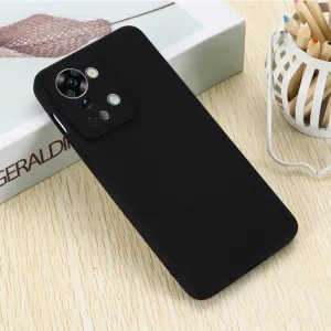 RUBBER Ochranný kryt pre OnePlus Nord 2T 5G čierny