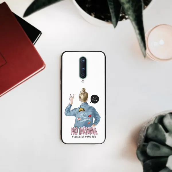MY ART Ochranný obal OnePlus 8 -NO DRAMA (138)