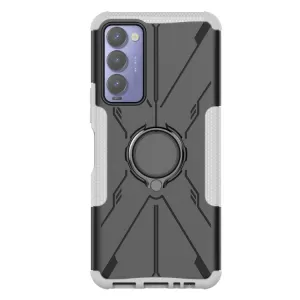 HOLD Odolný kryt s držiakom Tecno Camon 18 biely