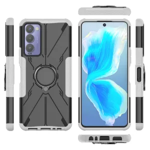 HOLD Odolný kryt s držiakom Tecno Camon 18 biely