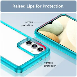 CRYSTAL Ochranný kryt Samsung Galaxy A13 tyrkysový