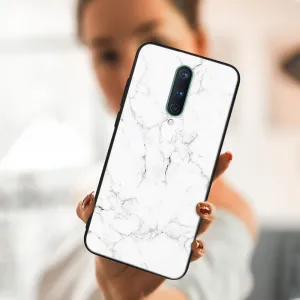 MY ART Ochranný obal OnePlus 8 -WHITE MARBLE (144)