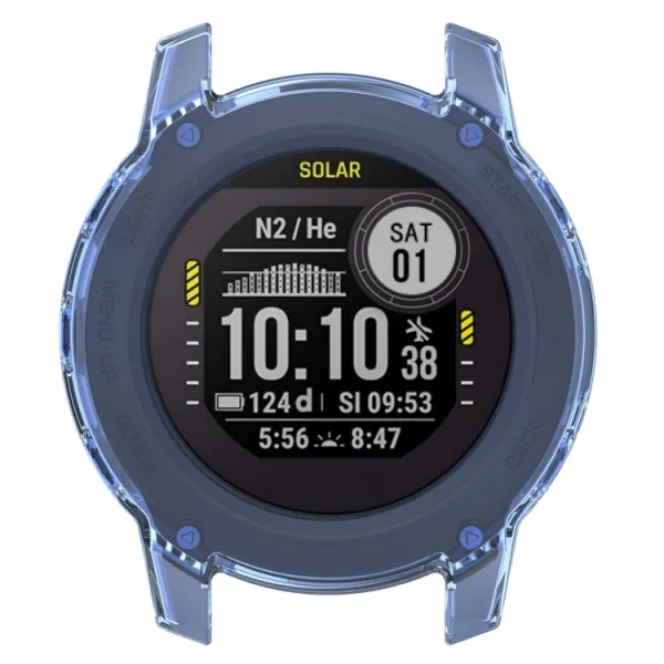 TPU Ochranný obal Garmin Descent G1 modrý