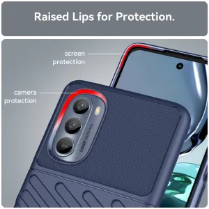 THUNDER Ochranný kryt Motorola Moto G62 5G modrý