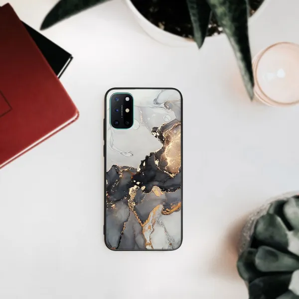 MY ART Ochranný obal OnePlus 8T -GREY MARBLE (140)