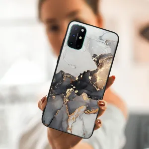 MY ART Ochranný obal OnePlus 8T -GREY MARBLE (140)