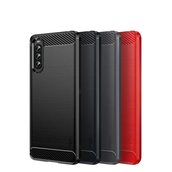 FLEXI TPU Kryt pre Sony Xperia 10 IV 5G červený