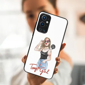 MY ART Ochranný obal OnePlus 9 Pro -TOUGH GIRL (131)