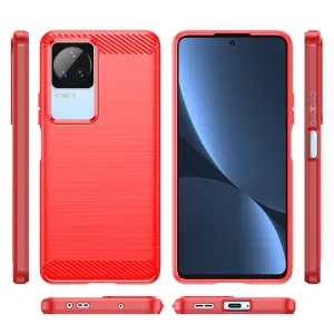 FLEXI TPU Kryt pre Xiaomi Poco F4 červený