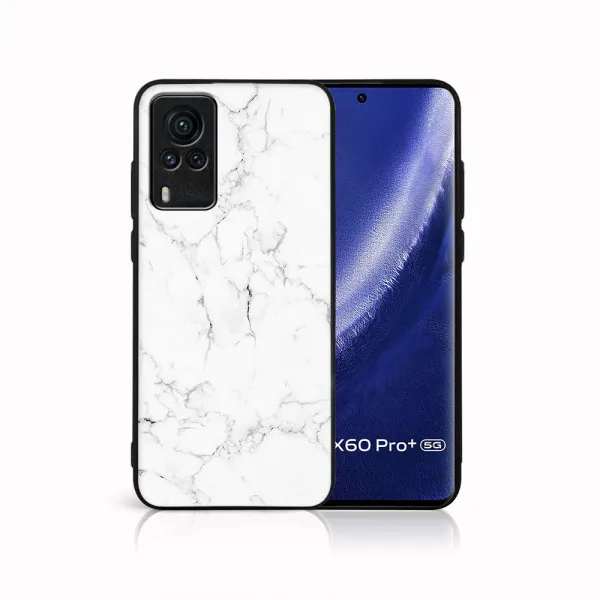 MY ART Ochranný obal Vivo X60 Pro 5G -WHITE MARBLE (144)