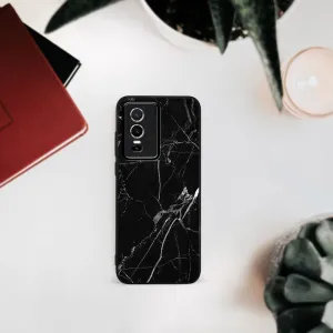 MY ART Ochranný obal Vivo Y76 5G -BLACK MARBLE (142)