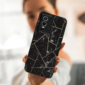 MY ART Ochranný obal Vivo Y76 5G -POLYGONAL (150)