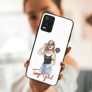 MY ART Ochranný obal Realme 8 5G -TOUGH GIRL (131)
