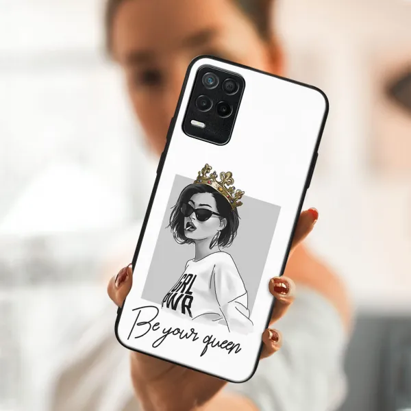 MY ART Ochranný obal Realme 8 5G -QUEEN (139)