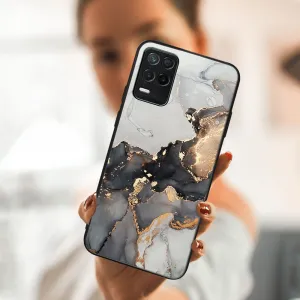 MY ART Ochranný obal Realme 8 5G-GREY MARBLE (140)