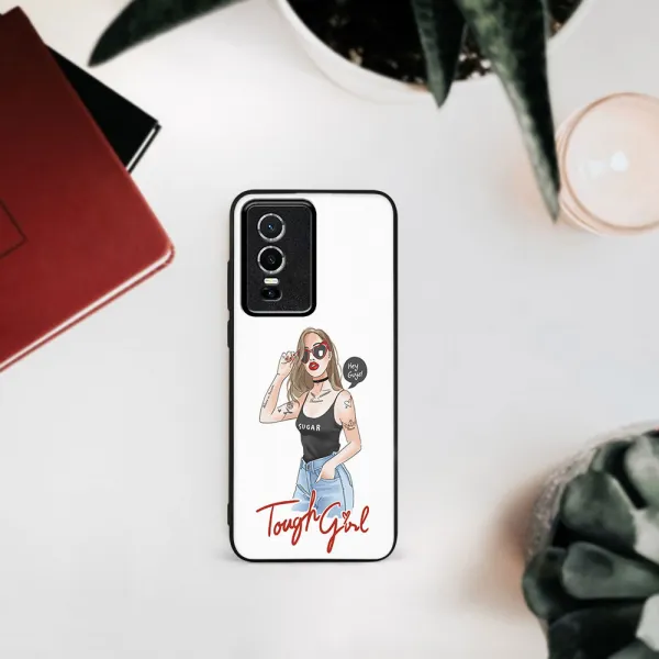 MY ART Ochranný obal Vivo Y76 5G -TOUGH GIRL (131)
