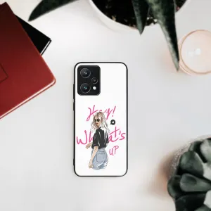 MY ART Ochranný obal Realme 9 Pro -WHATSUP (132)