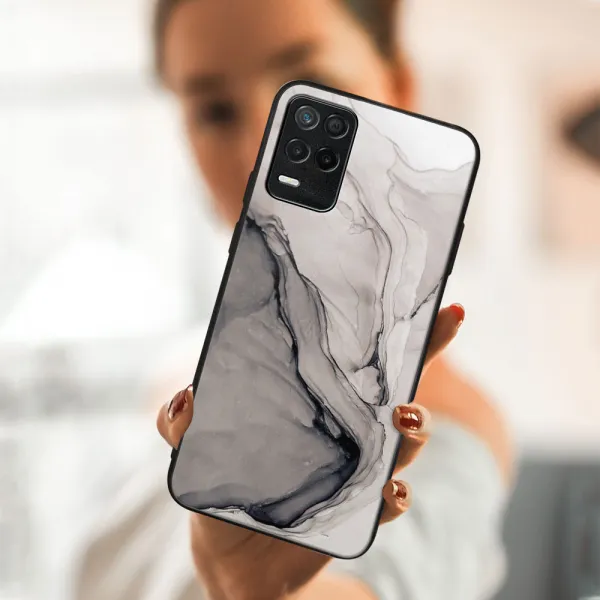 MY ART Ochranný obal Realme 8 5G-BLACK INK (146)