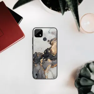 MY ART Ochranný obal Realme C21 -GREY MARBLE (140)