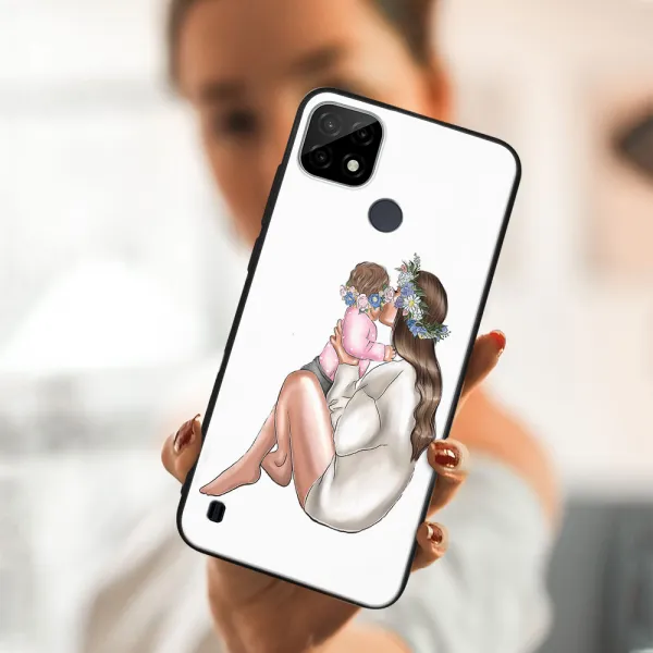 MY ART Ochranný obal Realme C21-BABY GIRL (111)
