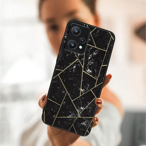 MY ART Ochranný obal Realme 9 Pro -POLYGONAL (150)