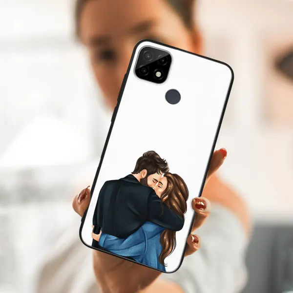 MY ART Ochranný obal Realme C21-COUPLE (117)