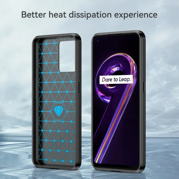 FLEXI TPU Kryt pre Realme 9 Pro+ / Realme 9 modrý