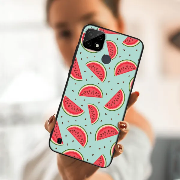 MY ART Ochranný obal Realme C21 -WATERMELON (120)