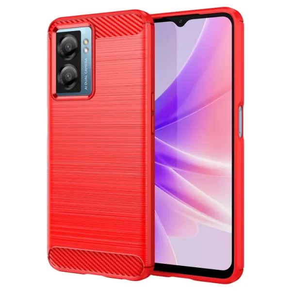 FLEXI TPU Kryt pre Realme V23 5G červený