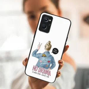 MY ART Ochranný obal Realme 9i -NO DRAMA (138)